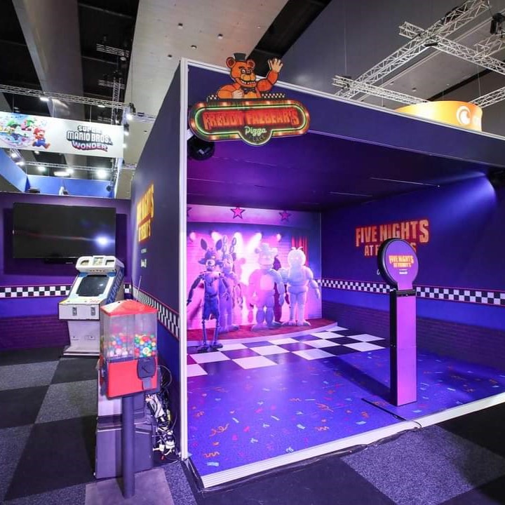 Five Nights at Freddys Photo Booth Activation